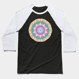 Matrix Mind Mandala Baseball T-Shirt